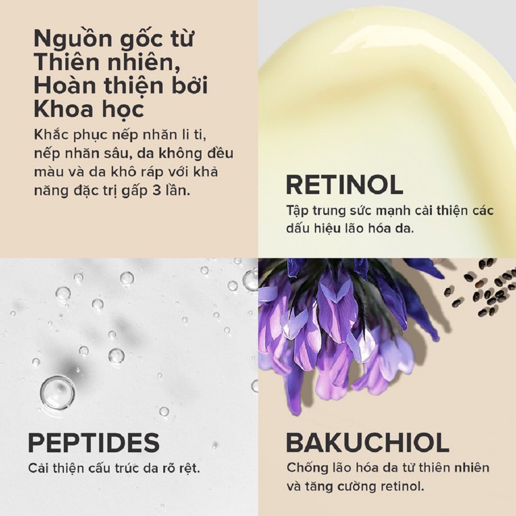 Tinh Chất Chống Lão Hóa Từ Retinol Và Bakuchiol Paula's Choice Clinical 0.3% Retinol + 2% Bakuchiol 5ml Và 30ml