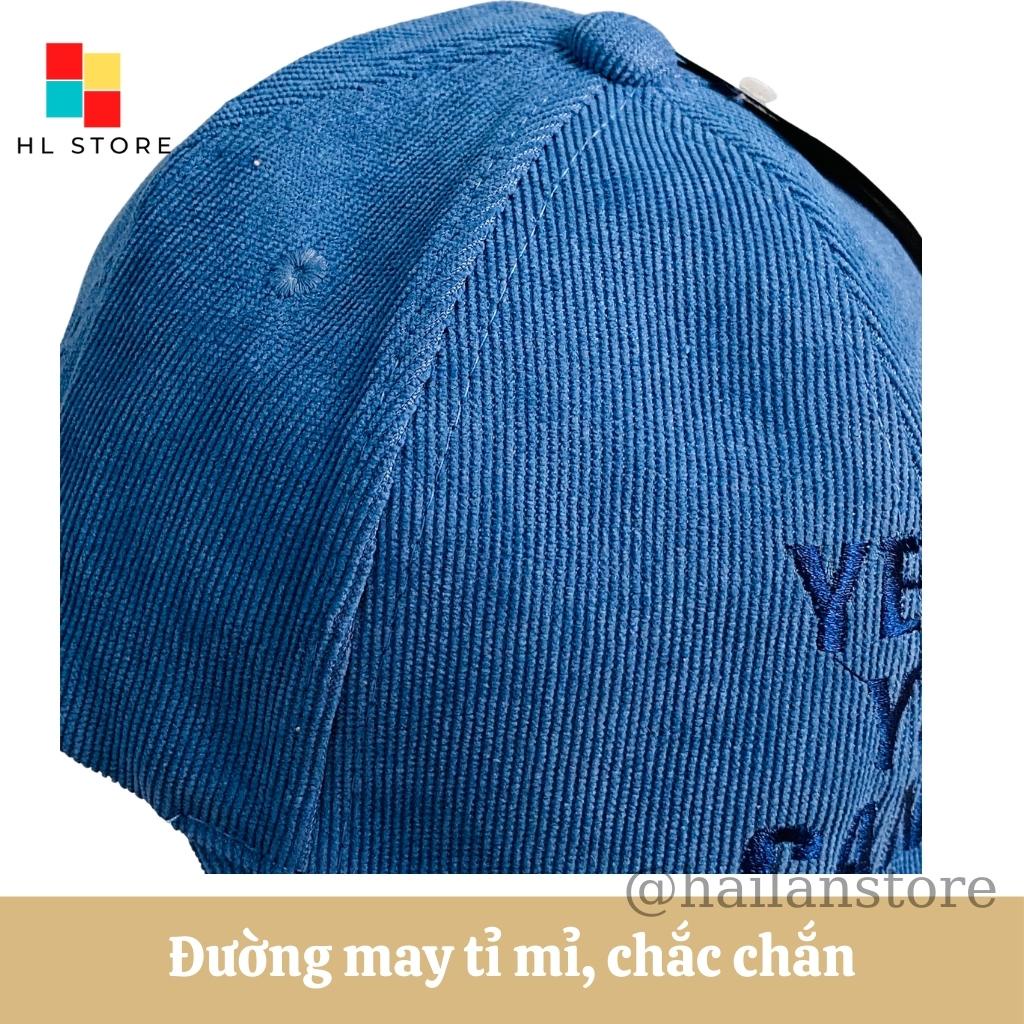 Mũ lưỡi trai ❤️ Nón kết thêu chữ Yes You Can nam, nữ Unisex phong cách Ulzzang
