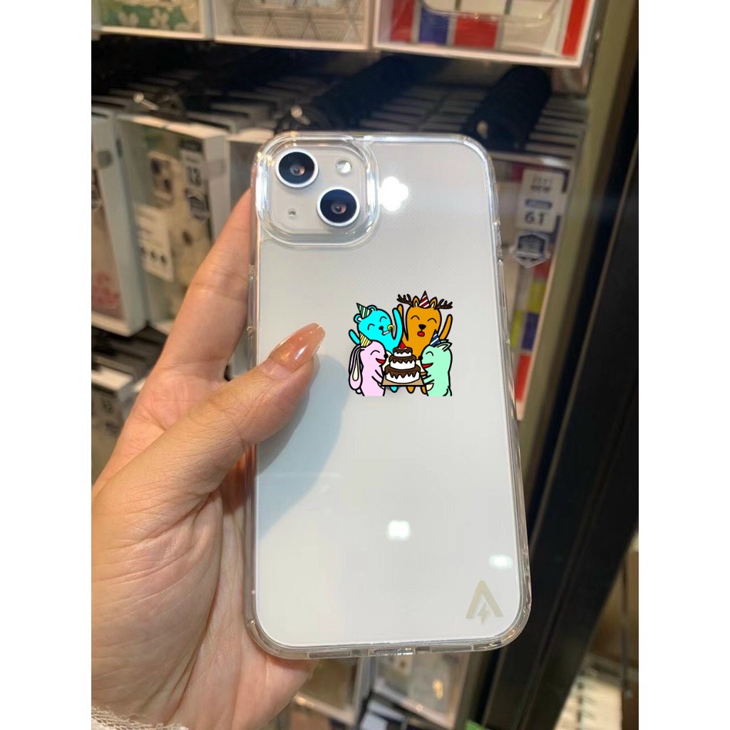 CHÍNH HÃNG THANH LÝ Ốp lưng trong suốt Anker cho iP13 pro / max lưng trong kính cứng chống ố viền dẻo bảo vệ máy