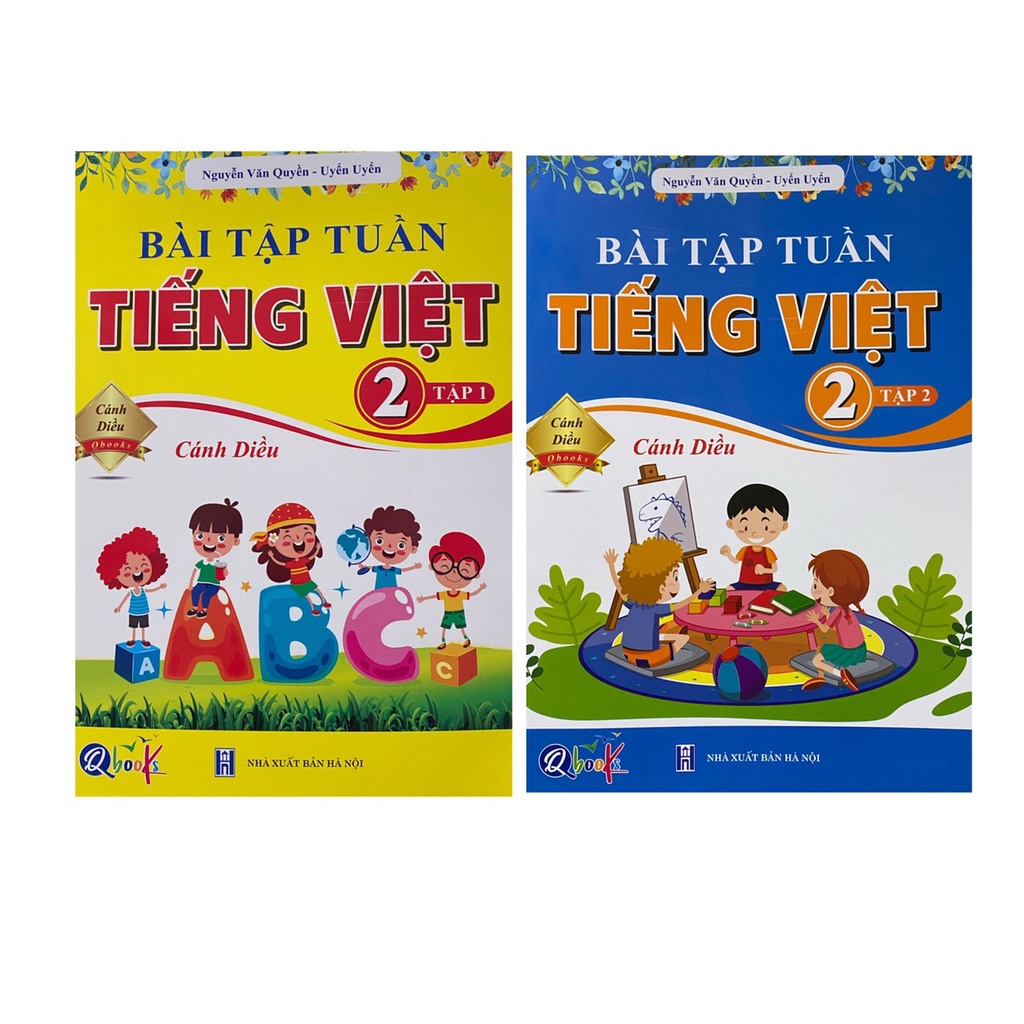 Sách - Combo Bài tập tuần tiếng việt 2 ( Cánh diều )