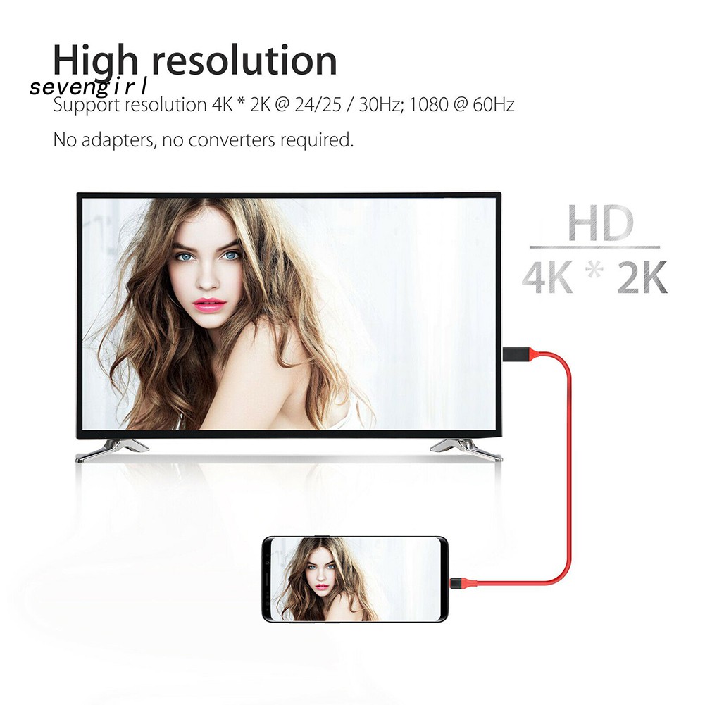 Cáp Chuyển Đổi Doonjiey 4k Type C Sang Hdmi Av Cho Samsung Galaxy S8 S9 + Note 10