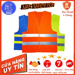 Áo phản quang bảo hộ giá rẻ ,in theo yêu cầu - bảo hộ lao động Namsafety