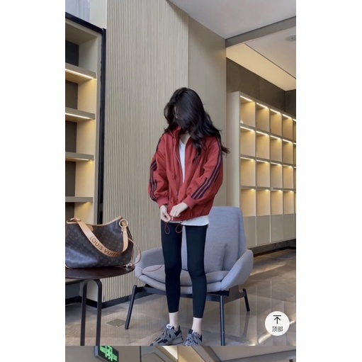 áo khoác gió( dù ) thể thao nữ 2 lớp