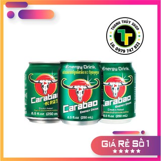 Nước tăng lực Carabao 250ml 6 lon
