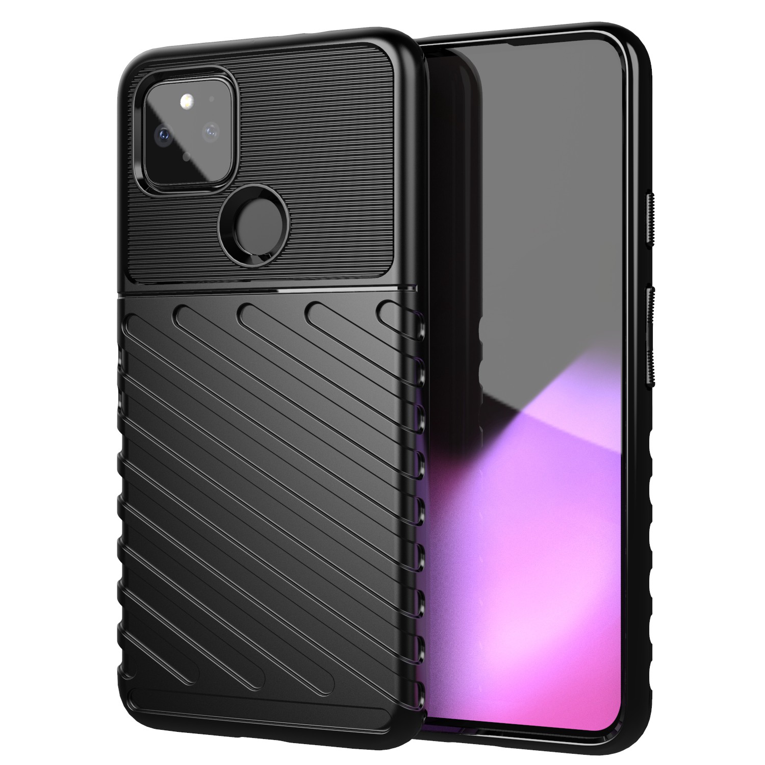 Ốp Lưng Chống Sốc Cho Điện Thoại Google Pixel 5 XL Phone Case Pixel 5 / Pixel 4A / Pixel 4XL / Pixel 4 Casing Shockproof Armor Rubber TPU Cover
