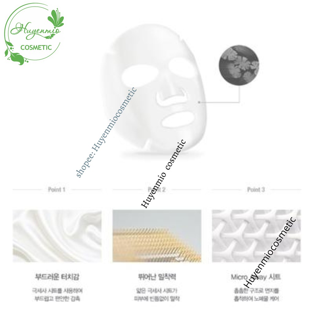 Mặt Nạ 9wishes Rice Water Sheet Mask  - Huyenmio