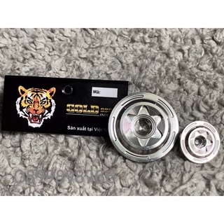 Ốc mâm lửa Salaya mẫu thái chuẩn Inox 304, gắn cho các dòng xe Honda và Yamaha