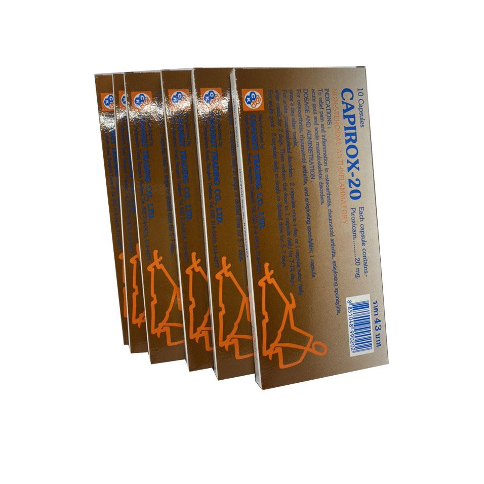 Viên uống đau xương khớp gout Capirox 20 Thái Lan