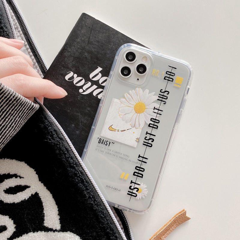 Ốp lưng iphone gd hoa daisy trong 5/5s/6/6plus/6s/6splus/7/7plus/8/8plus/x/xr/xs/11/12/pro/max/plus/promax - Awifi B3-2 | BigBuy360 - bigbuy360.vn