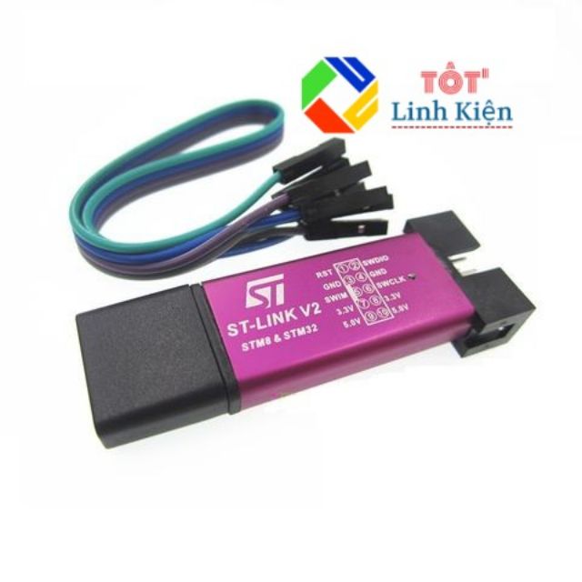 Mạch nạp ST-LINK V2 MINI STM8, STM32