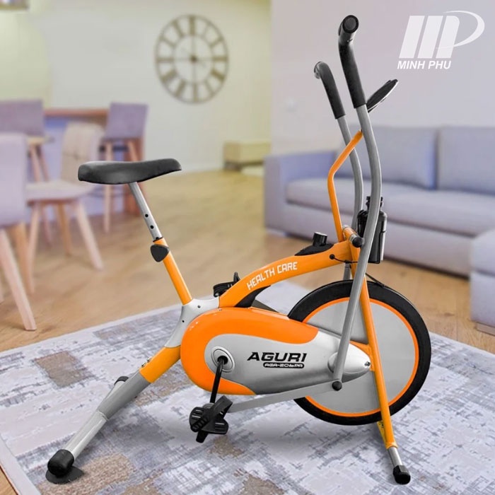 [Chính hãng] Xe đạp tập thể dục liên hoàn Aguri AGA-206PA ✅ Xe đạp tập xương khớp cho người già