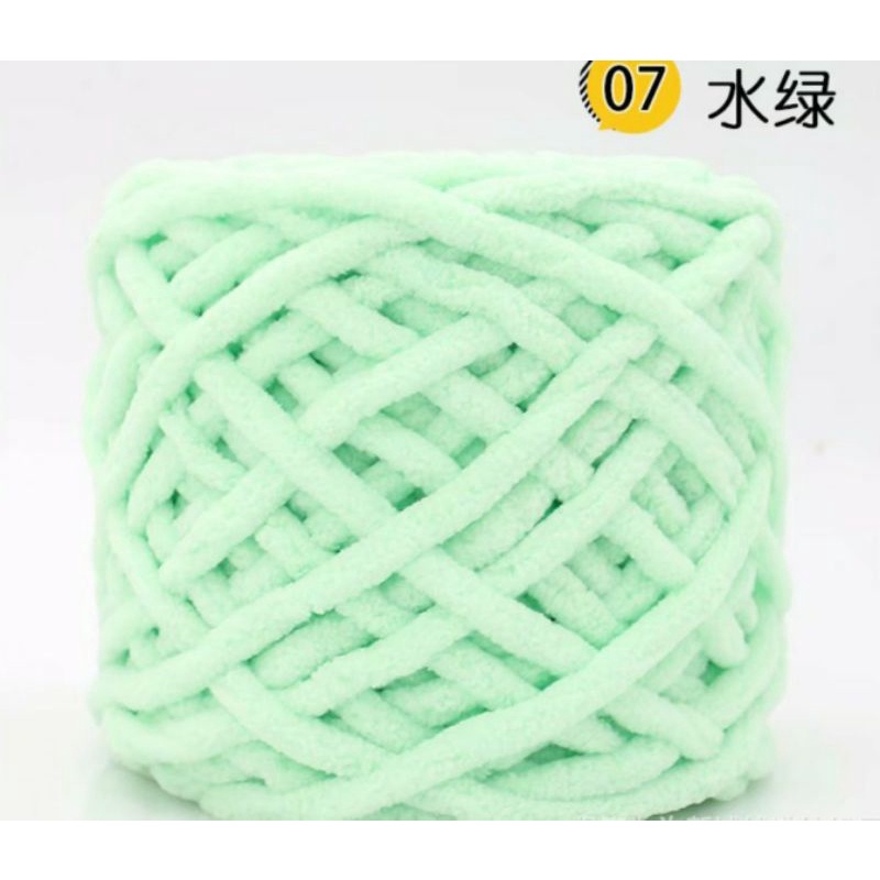 Len Sợi To Đan Móc Khăn Choàng Cổ