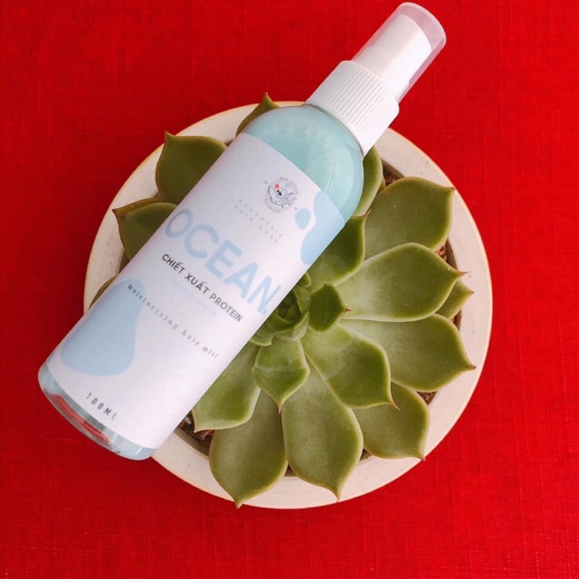 Xịt cấp ẩm phục hồi OCEAN ( Tặng kèm cột tóc hoa cúc hoặc 1 kẹp tóc càng cua)