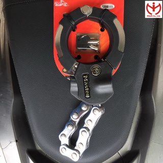 [Hỏa tốc HCM] Khóa xe máy Master Lock 8290 DPS dây xích lớn - MSOFT