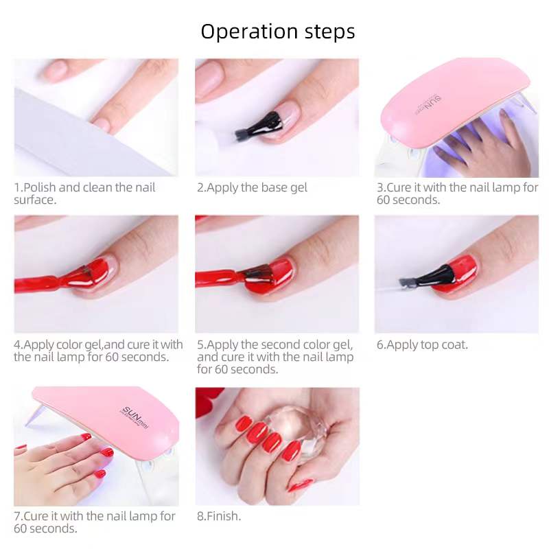 Bộ Gel Sơn Móng Tay Màu Sắc Độc Đáo Chất Lượng Cao