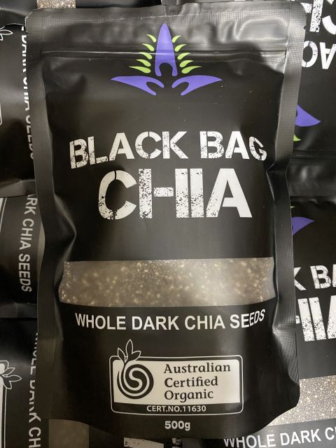 Hạt chia úc BLACK BAG CHIA 500G   [ BÁN LẺ GIÁ SĨ ]