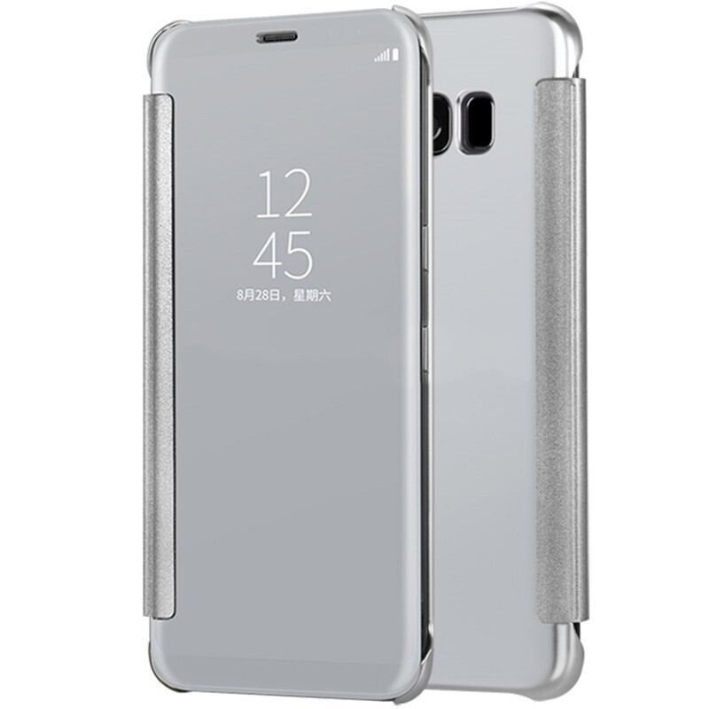 Ốp Lưng Nắp Gập Tráng Gương Cao Cấp Cho Samsung Note 8 Case Samsung Galaxy Note 4 Note 5