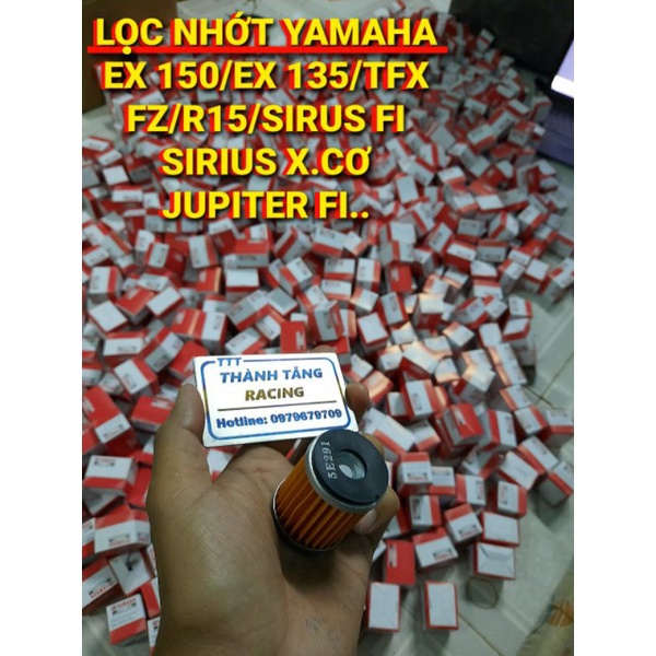 SĨ VÀ LẼ LỌC NHỚT DẦU YAMAHA EXCITER/FZ/TFX/SIRIUS FI/R15/JUPITER/TAURUS - YAMAHA...