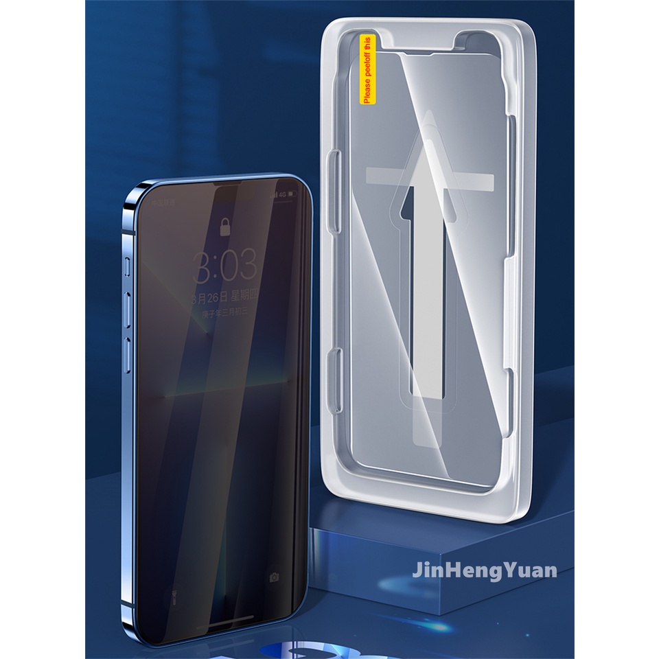 Kính Cường Lực Bảo Vệ Màn Hình Riêng Tư Cho IPhone 13 11 12 XS Pro Max mini XR X 7 8 Plus SE2020