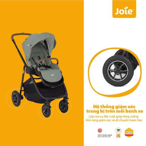 Xe đẩy trẻ em Joie Versatrax W / RC &amp; ADPT