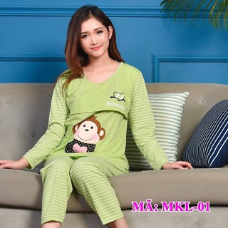 Bộ đồ bầu và sau sinh mk đủ size 50-90kg, 100%cotton