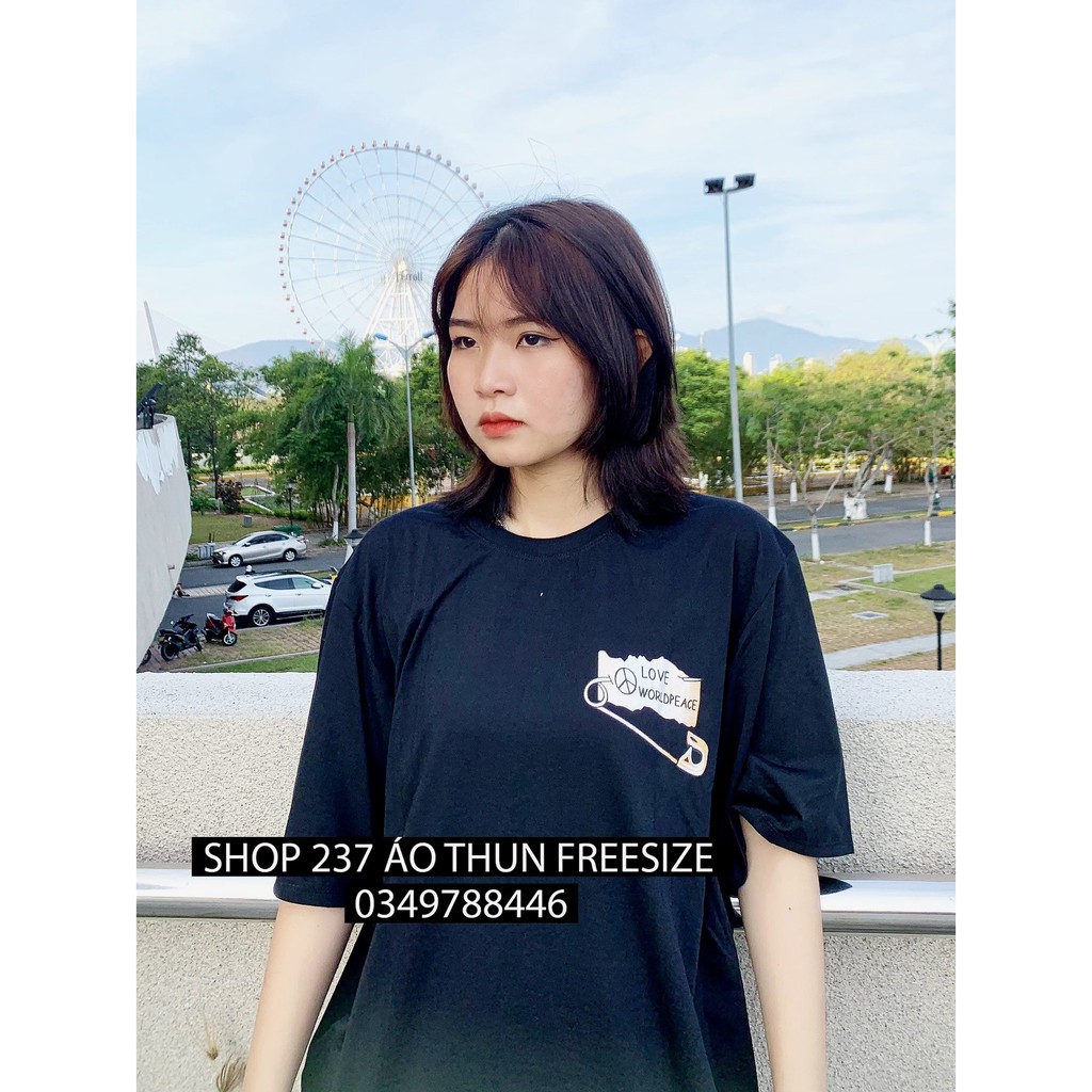 [Bán lẻ - Giá sỉ] Áo thun cổ tròn cotton Unisex freesize