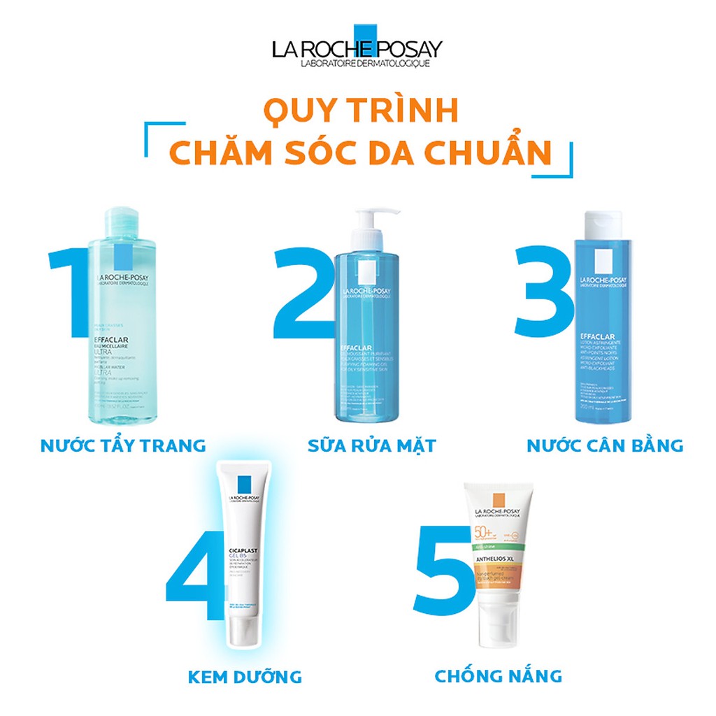 [Dạng Gel 40ml] Gel Dưỡng La Roche-Posay Cicaplast Baume B5, Phục Hồi Và Tái Tạo Da