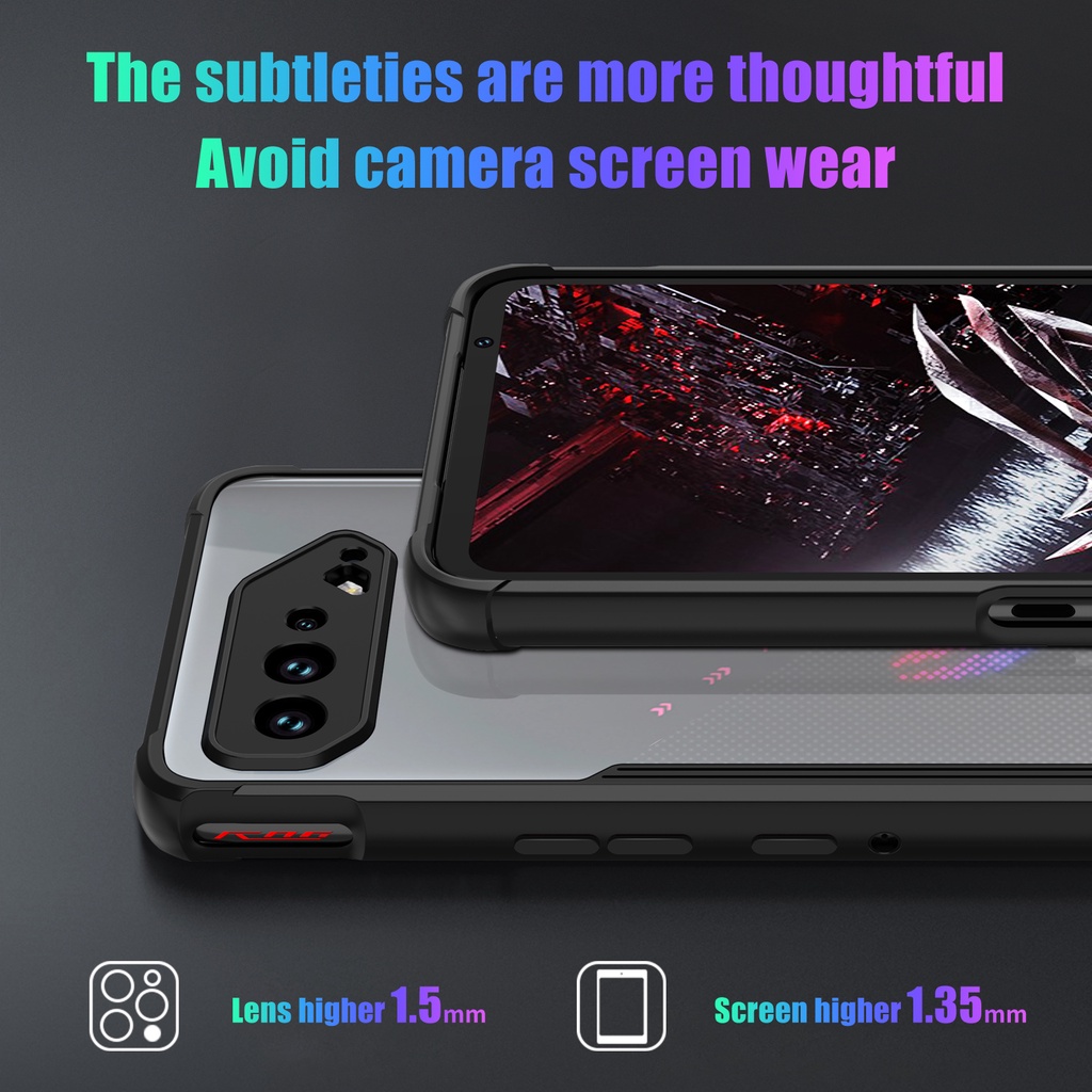 Ốp Điện Thoại Chống Rơi Chống Bụi Cho Asus ROG Phone 5/5 Pro/5s/5s Pro/5 Ultimate