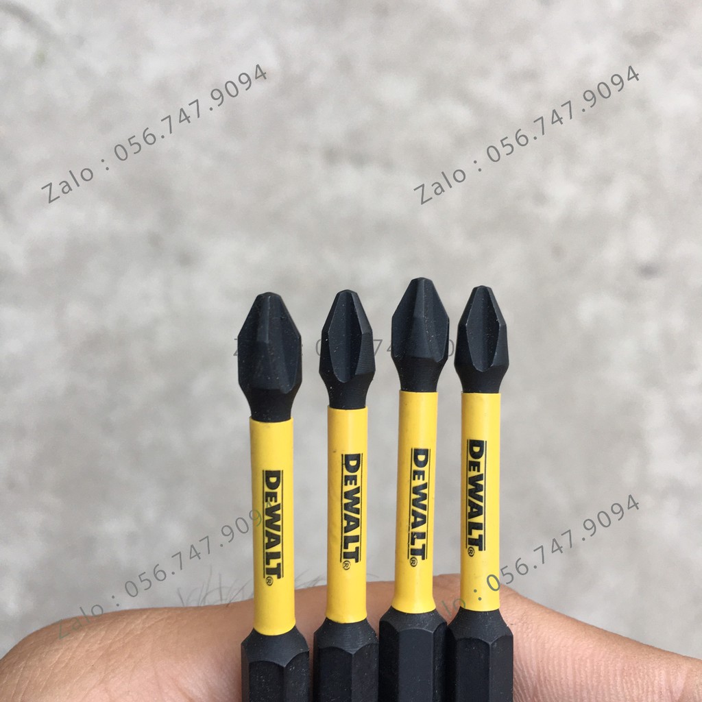 Mũi Vít Bake DEWALT PH2 Dài 90mm Màu Đen Tem Vàng