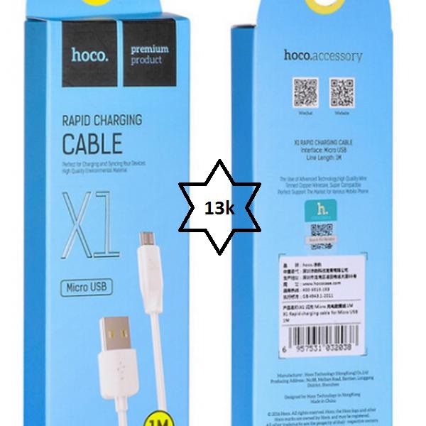 Cáp Sạc Hoco X1 Micro USB chính hãng