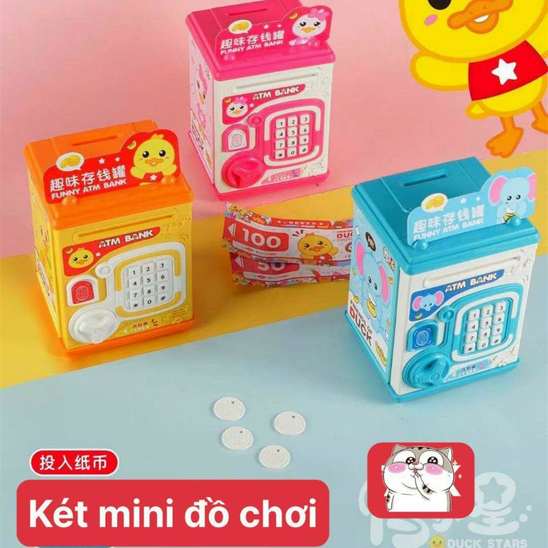 Két Sắt Mini Đồ Chơi Trẻ Em.