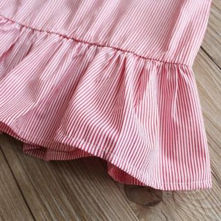 Váy thủy thủ hồng bé gái ( Ảnh thật)