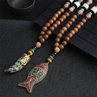 Vòng cổ Thổ Cẩm Mala Nepal