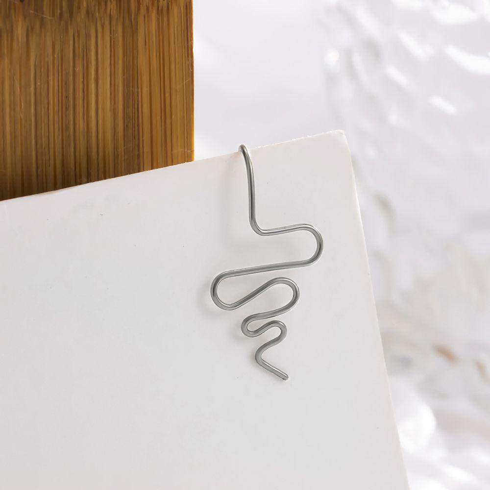 Vanes1 Trang Sức Cơ Thể Thời Trang Punk Hình Chữ U|Khuy Măng Sét Mũi Hình Gấu Đính Đá Zircon Sang Trọng