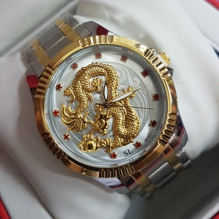 Đồng hồ Nam SL dây DMI mặt rồng