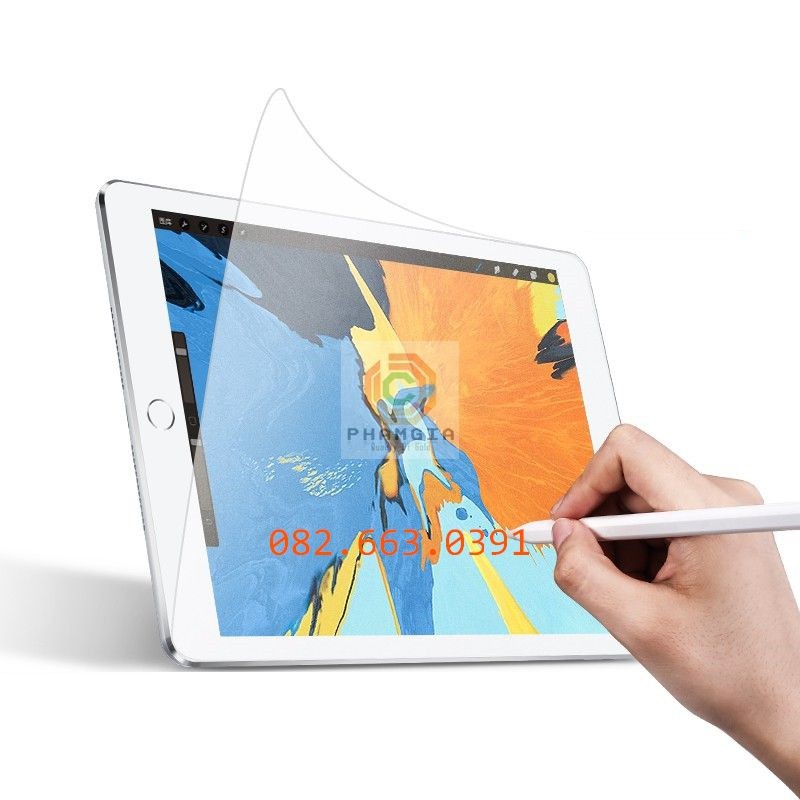 Dán ppf màn hình và mặt lưng IPad 8th siêu bảo vệ