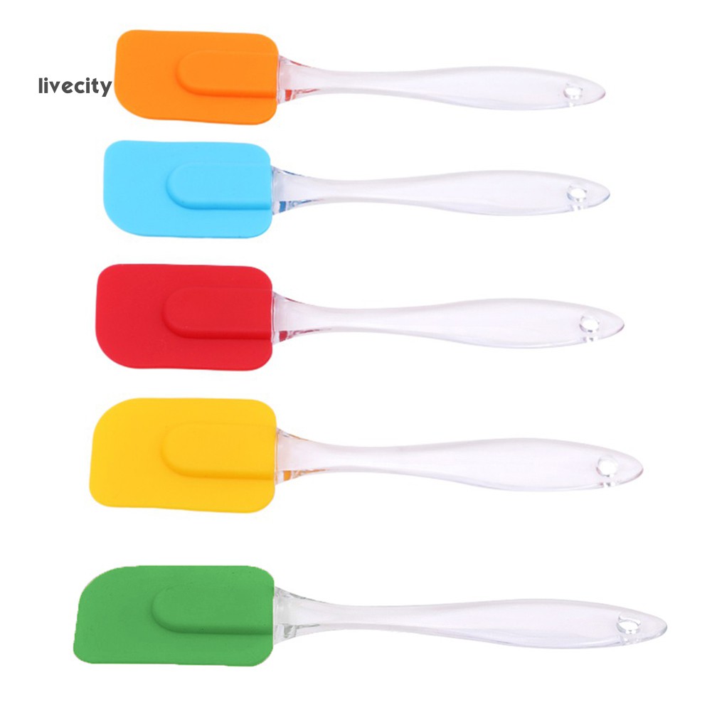 Muỗng silicone chịu nhiệt độ cao chống dính cho làm bánh