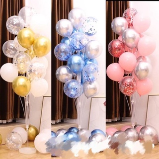 Trụ nhựa bong bóng cao 1m6 gồm 19 nhánh bong bóng trang trí sinh nhật