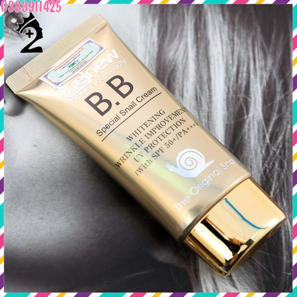 Kem nền BB siêu mịn lâu trôi dưỡng trắng Special Snail Benew Hàn Quốc TPP | BigBuy360 - bigbuy360.vn