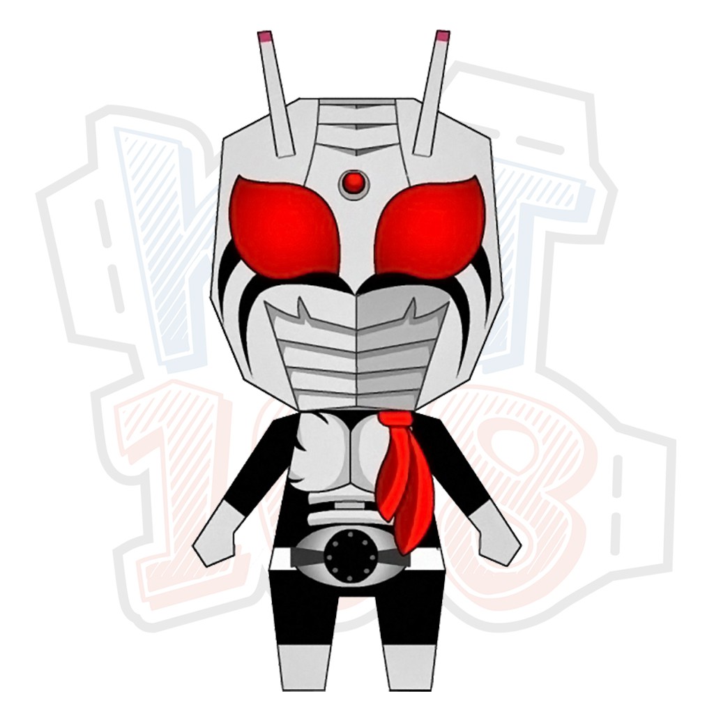 Mô hình giấy Anime Kamen rider Super one