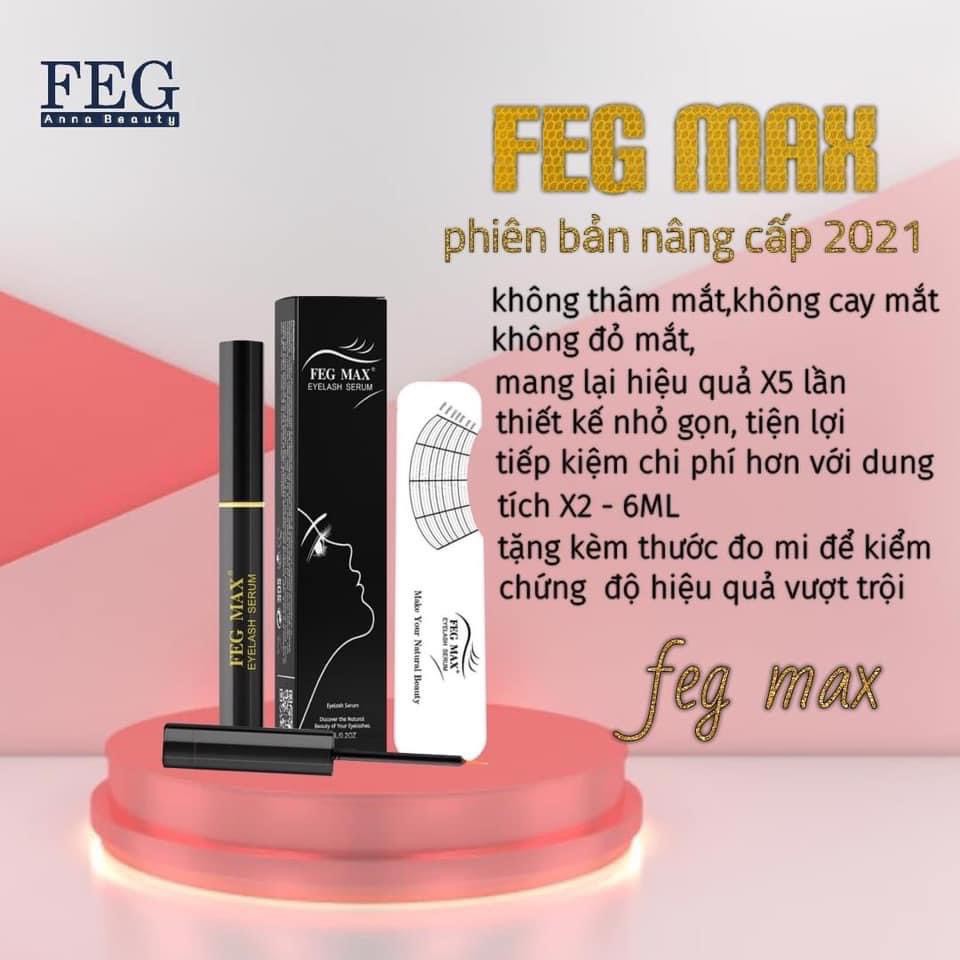 Dưỡng mi FEG Max - phiên bản nâng cấp giúp mi dài,và cong hiệu quả x5