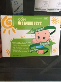 Cốm ăn ngon tăng sức đề kháng Bimikids