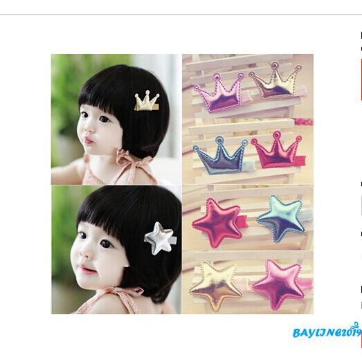 Kẹp tóc ngôi sao dễ thương cho bé gái