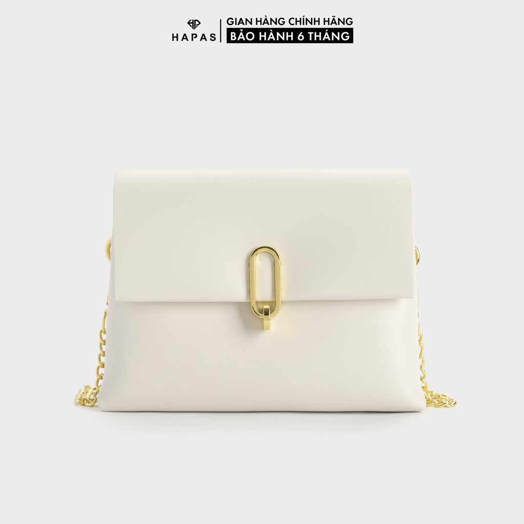 túi xách ví  Túi Xách Nữ Đeo Chéo Nửa Bản Khóa Xoay HAPAS - TSN21416