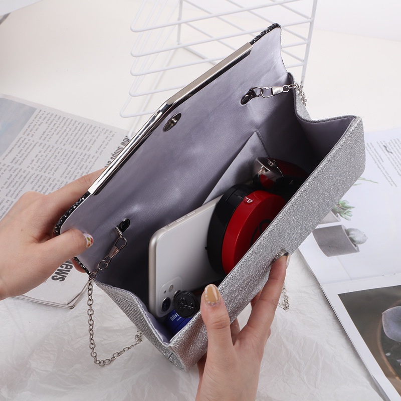 Túi Xách Nữ Đẹp Cầm Tay Lấp Lánh_TX06