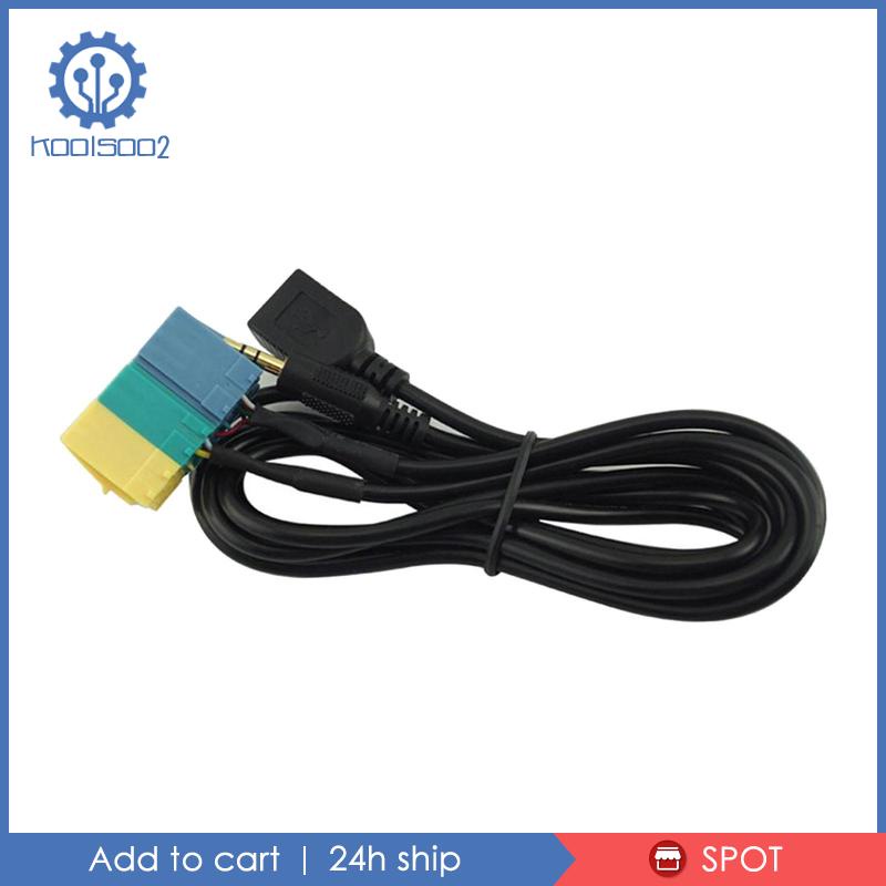 Dây Cắm Chuyển Đổi Âm Thanh USB AUX Koolsoo2 Cho Xe Hơi Hyundai / Kia