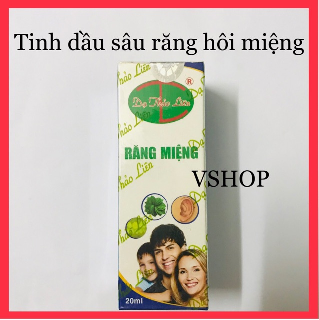 Tinh dầu răng miệng sâu răng hôi miệng Dạ Thảo Liên