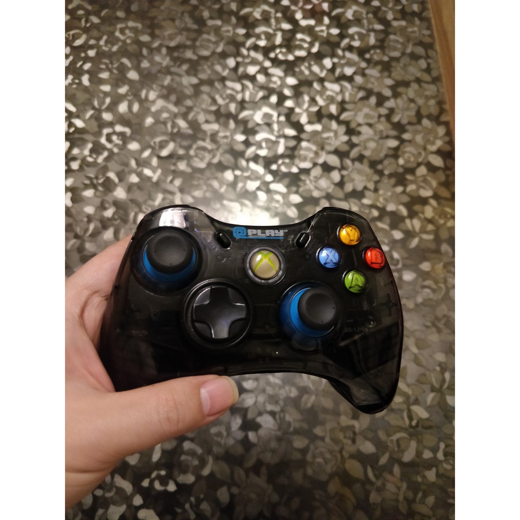 Microsoft Xbox360 American pdp / play / steam máy tính pc có dây USB gamepad trong suốt