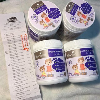 Bột Tăng Chiều Cao Bio Island Lysine Starter (dưới 6 Tuổi)