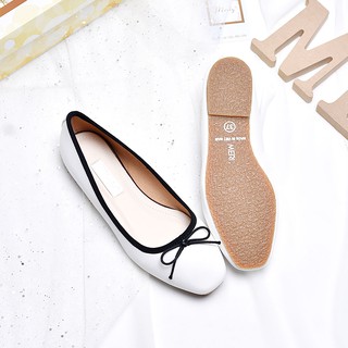 [Form lớn giảm 1 size] Giày búp bê đính nơ Merly 1133